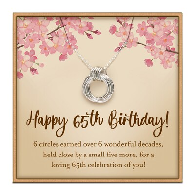 65th birthday gifts for women, 65th birthday gift ideas, for her, birthday gift ideas for mom birthday gifts for grandma 65th gift sister - image1
